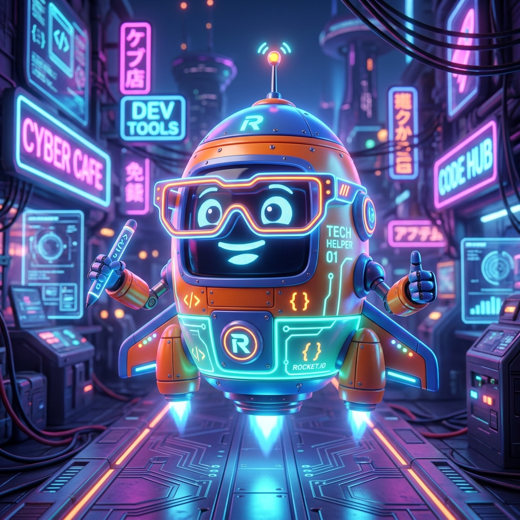 Rocket Mascot